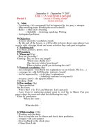 giáo án anh 9 Unit 1+2