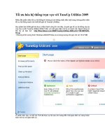 Tối ưu hóa hệ thống trọn vẹn với TuneUp Utilities 2009.doc