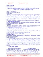 Giáo án lớp 9 (Tuần 23)