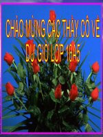 Sự vận động và phát triển của thế giới vật chất