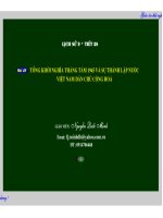 Tổng khởi nghĩa tháng Tám 1945 và