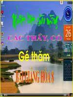 BÀI GIẢNG HÓA 8 (luyện tập)