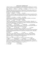 10 bài trắc nghiệm nitơ