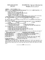 Đề kiểm tra Ngữ văn 8 (Tiếng Việt - HK I)