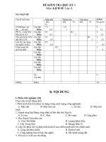 Noel 2008-Đề thi Lịch sử  HK1 lớp 8 kèm đáp án (Đề 14)