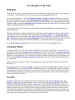 Tư liệu bài 5: Các tôn giáo ở Việt Nam