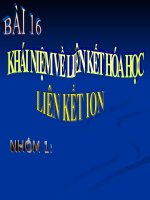 bài 16:liên kết ion