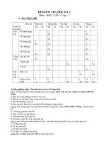 Noel 2008-Đề thi Văn HK1 lớp 7 kèm đáp án (Đề 13)