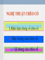 Thể loại chèo
