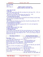 Giáo án Lịch sử (Tuần 21)