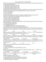 bài tập tĩnh điện