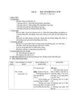 Bài tập: Khoảng cách