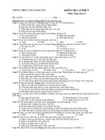 Kiểm tra 15 pút lần 2- 4 mã đề