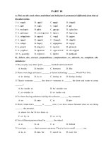 English Exercises 11-Part 10
