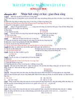 Bài tập vật lí 12-sóng