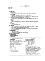 Chương I - Bài 2: Tập hợp