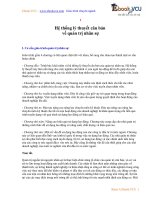 Hệ thống lý thuyết căn bản về quản trị nhân sự