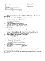 Kiểm tra 1 tiết bài 10 11