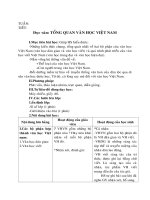 Giáo án  Ngữ Văn 10 (Cơ bản)