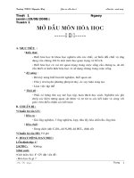 Giáo án Hóa 8 T1-12