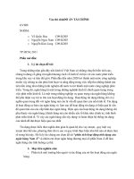 phân tích hoạt động tính dụng của ngân hàng Nam Á