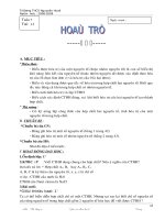 Giáo án Hóa 8 T13-18