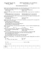 kt 15'' trắc nghiệm: quan hệ song song 11