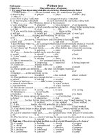 Bài KT học kì 2.số 3