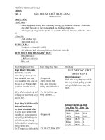 G/A Công nghệ 8 (tiết 5,6)