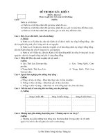 đề thi cuối kì 1 . thinh