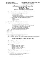 ĐỀ ĐL-LS; KH - HKII (07-08)