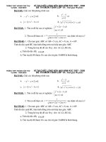 Đề Thi Nửa HK 2 (07- 08)