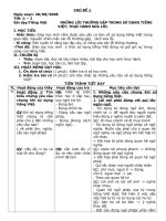 Giao an tu chon Ngu van 10 tron bo