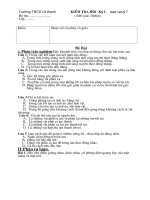 de kiem tra hoc ky 1 vat ly 7