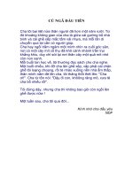 Chuyện kể cuối tuần: Cú ngã đầu tiên