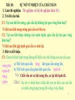 sự nở vì nhiệt của chất rắn