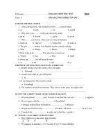 Đề KT giữa HKII