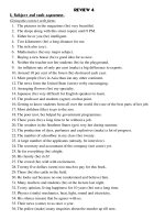 Subject - Verb concord