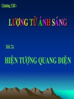 Bài 49: Hiện tượng quang điện