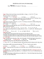 Luyen thi Trac nghiem