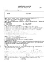 Bai kiem tra hoc ki 2 de2_Mon Vat Ly12.doc