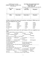 DE THI HSG T.ANH 2005-2006 (KHOI 8)