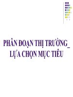 phân đoạn thị trường