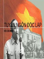 Tuyên ngôn độc lập