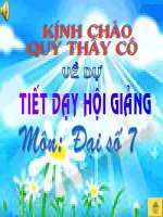 Tính chất của dãy tỉ thức bằng nhau