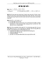 Đề luyện thi vào 10