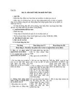 Giáo án công nghệ 10 tiết 28 - 31