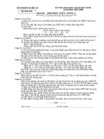 Đề thi HSG Tỉnh Nghệ An lớp 9 Năm 2008