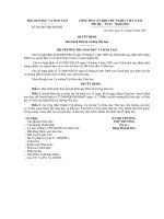 Điều lệ trường tiểu học