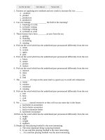 Luyện thi TN lớp 12 (03)